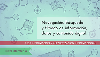 FDCD. Información y Alfabetización informacional. Navegación, búsqueda y filtrado de información, datos y contenido digital (Nivel INTERMEDIO) (2021) NavegacionIntermedio